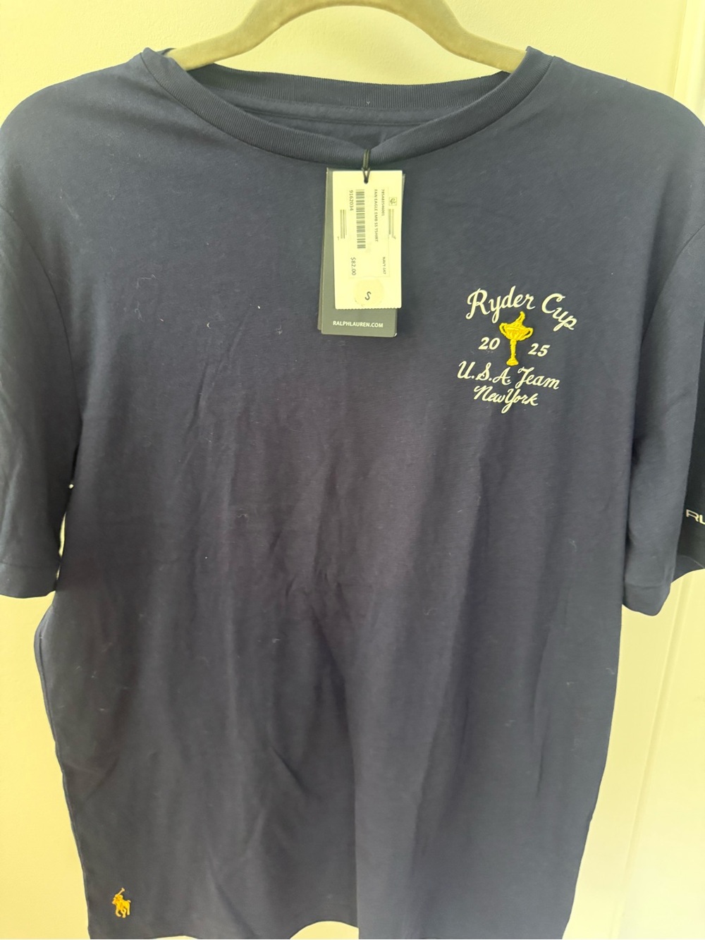 Ralph Lauren Navy Ryder Cup U.S.A. Team 2025 Graphic Tee